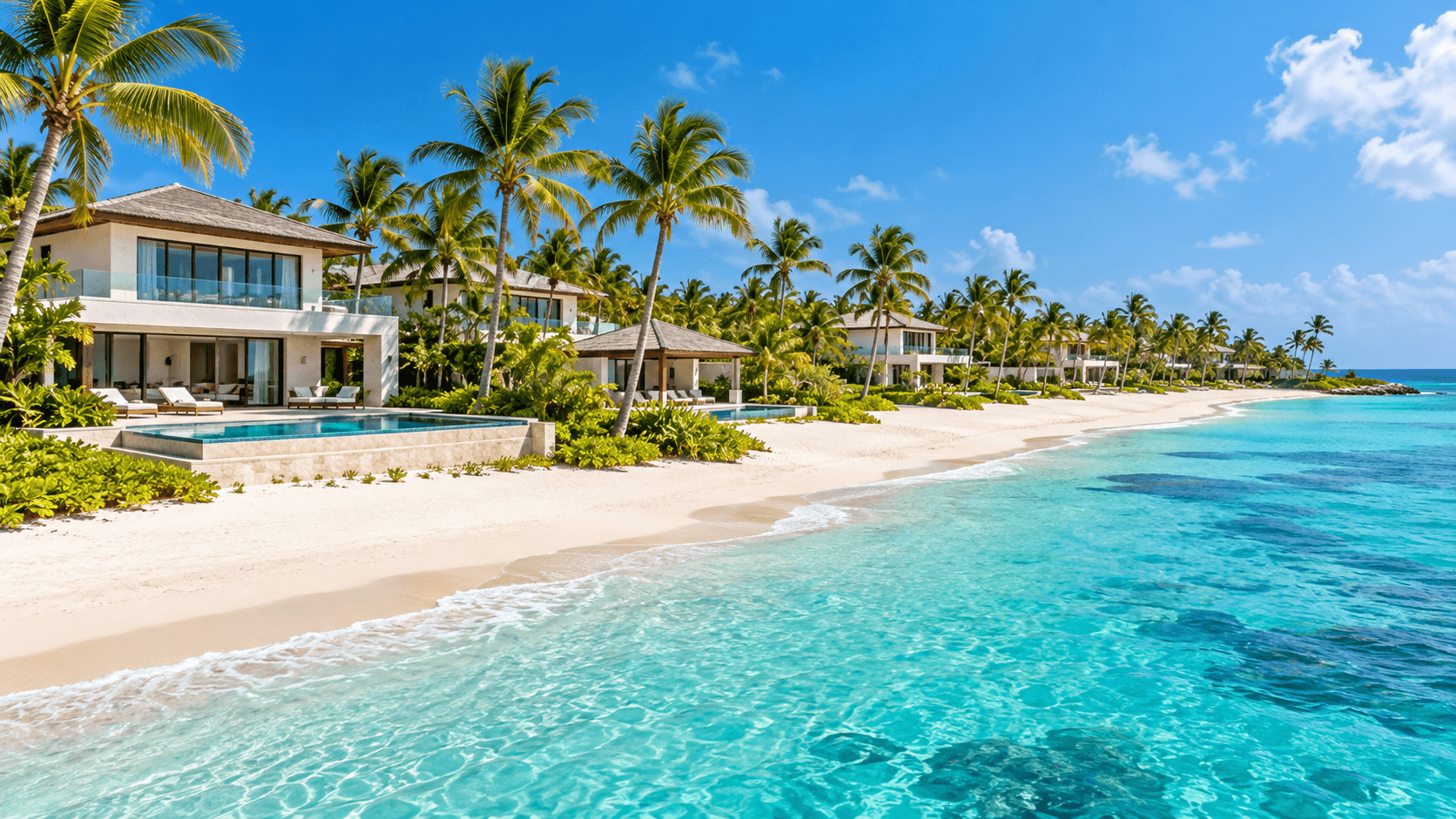Imagen ilustrativa de entorno tropical e inmobiliario de Punta Cana